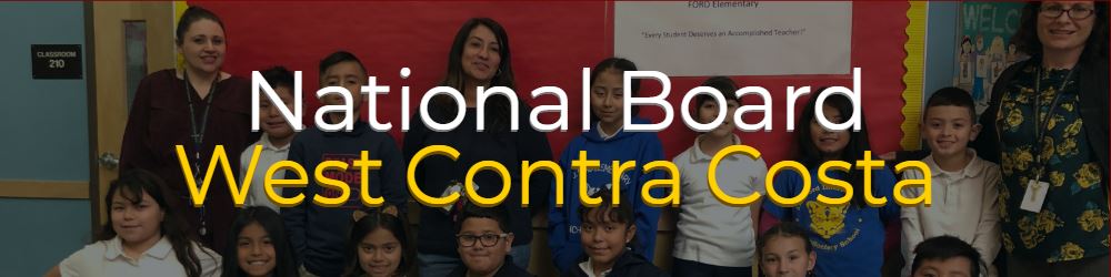 National Board in West Contra Costa